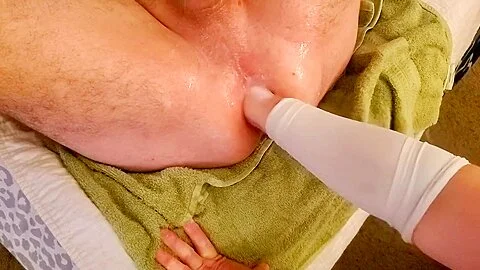 Double Anal Toys And Hard Anal Punch Fisting Him Until He