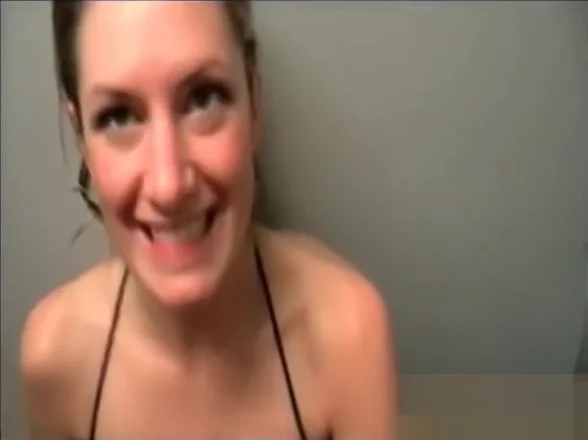 Fucked in public pools dressing room