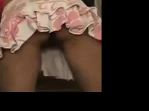 My new maid Vacuums The Stairs No Panties