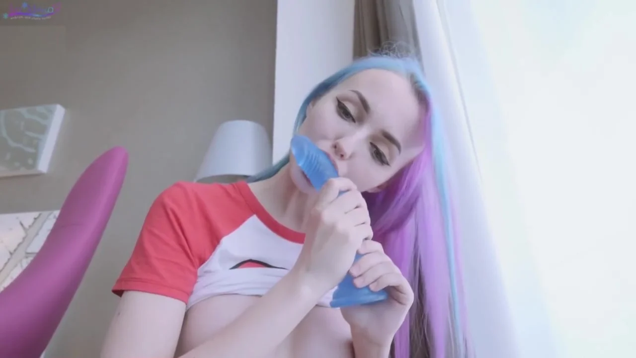 Morning jerk off in a hotel room