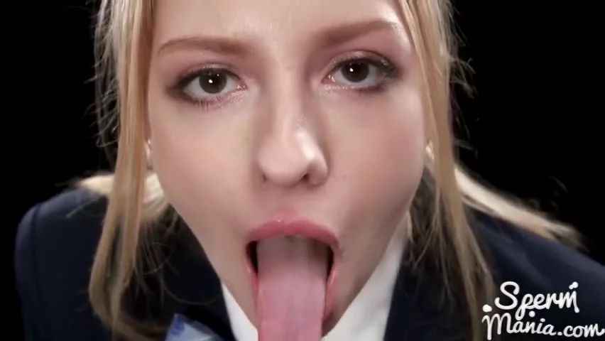 Rebecca Volpetti In Swallows Tons Of Thick Wh