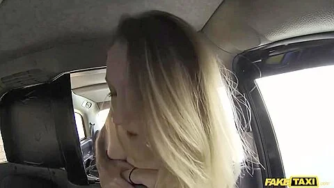 Chuck Loads And Ruby Temptations - Blonde Nympho Gets Fucked In The Taxi