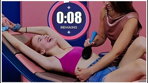 Tickling Feet Fetish Girls - Giggly Girl Megan Murkovski Challenges Her Tickle Limits With Sabina