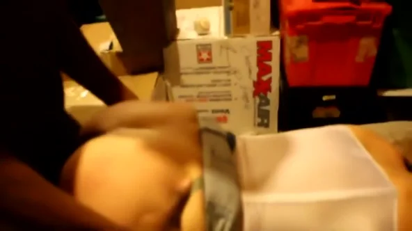 Hubby films Black Cock Rough Fuck His Wife