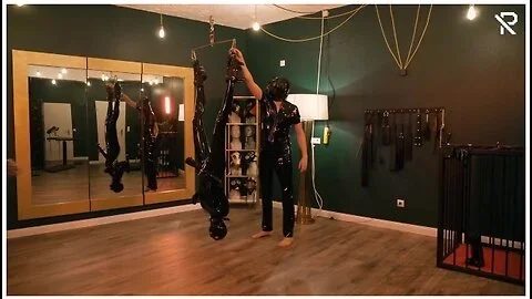 Upside Down Slapped And Fisted German Latexgirl