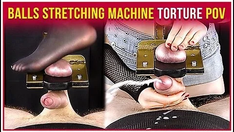 Femdom Edging Handjob - Balls Stretching And Squeezing Era