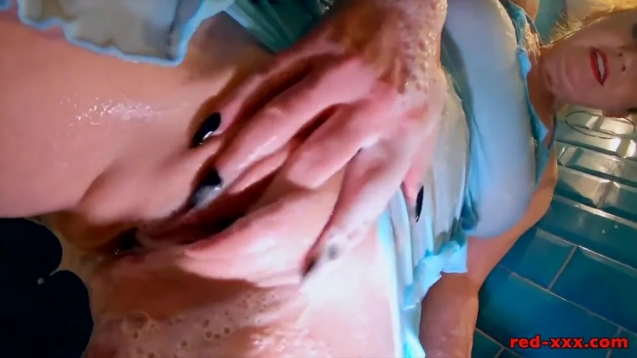 Red Xxx - Horny Milf Masturbates In The Shower