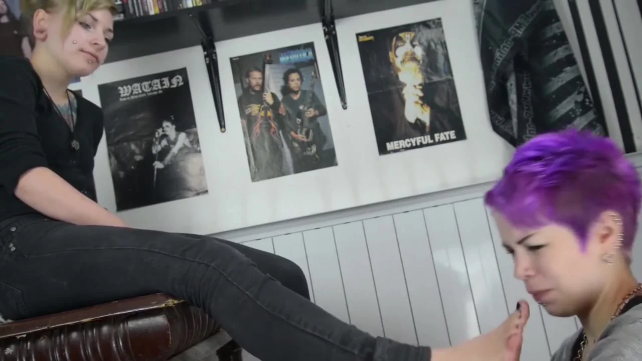 Funky Ass Black Socks Goth Girls