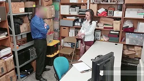 Cute shoplifter teen 18+ Alex More has to give a lot of pleasure to the horny officer