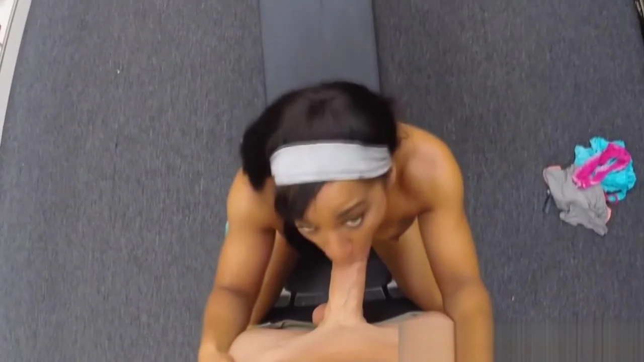 Ebony amateur fucks and sucks pov for cash