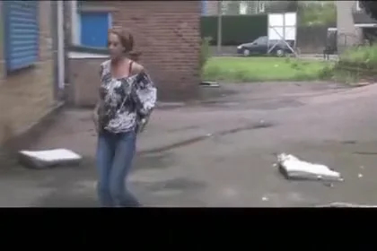 Big piss in public