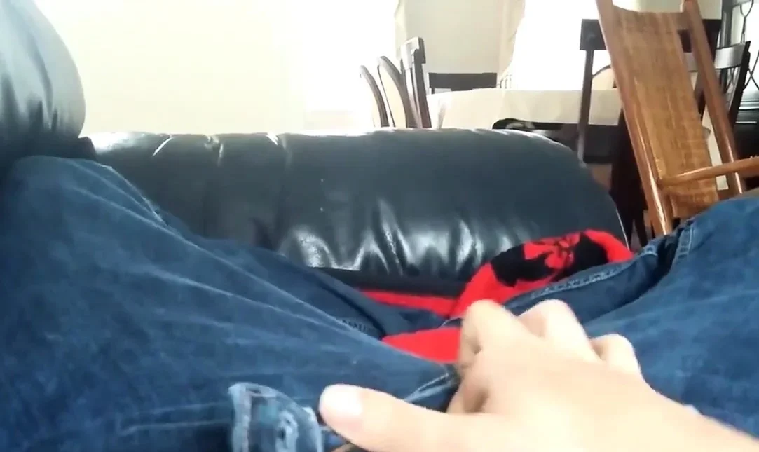 Shy teen makes a selfie
