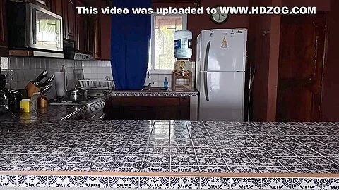 Fucking Your Step mom In The Kitchen - Mona Wales