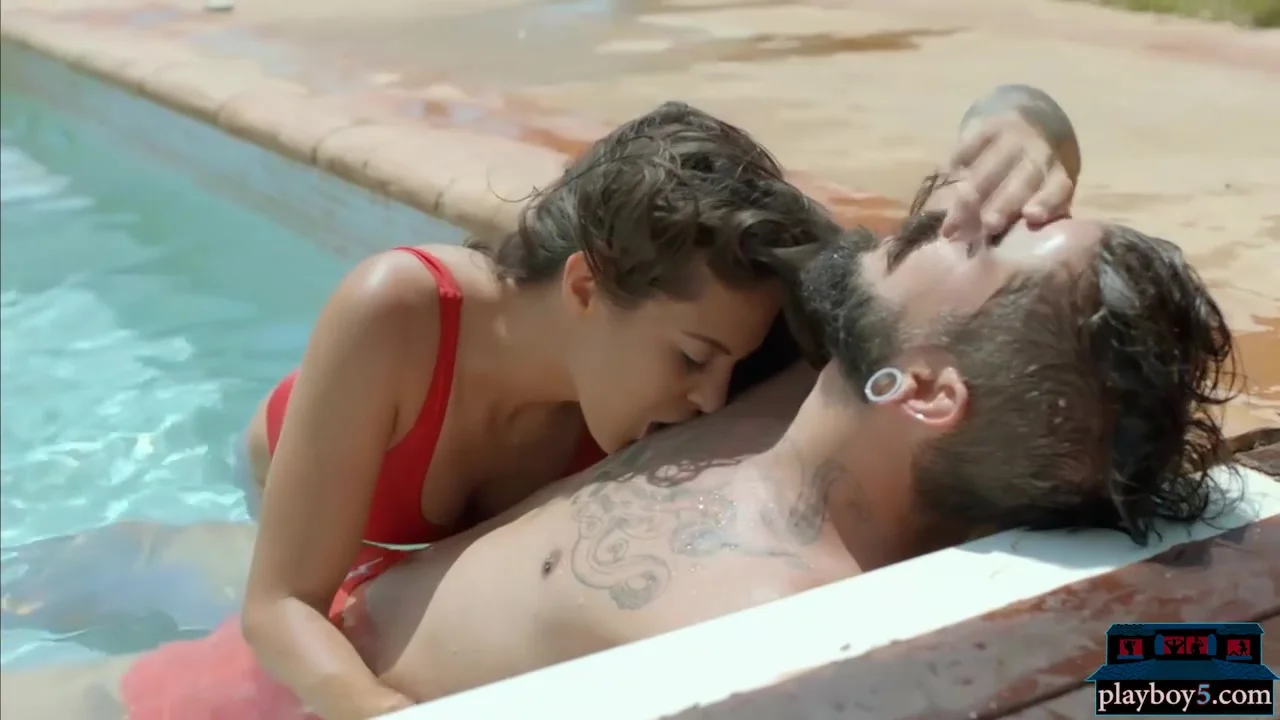 Spanish Lifeguard Beauty Saves A Guy From The Pool With Carolina Abril