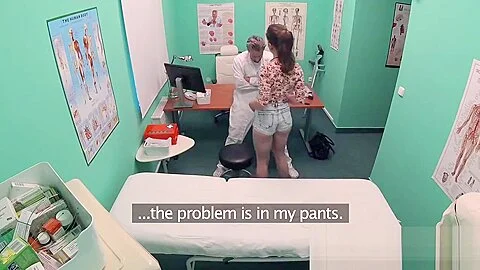 Fake Hospital Dirty Doc stuffs his big dick into patients tight wet pussy