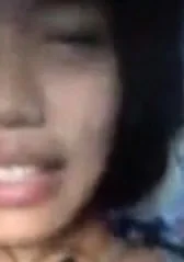 Skinny Asian Girl on a Video Call