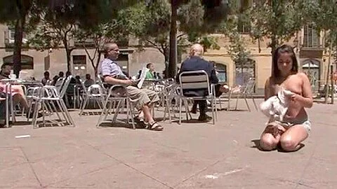 Public Sex: Bare Walk Throughout Busy Streets
