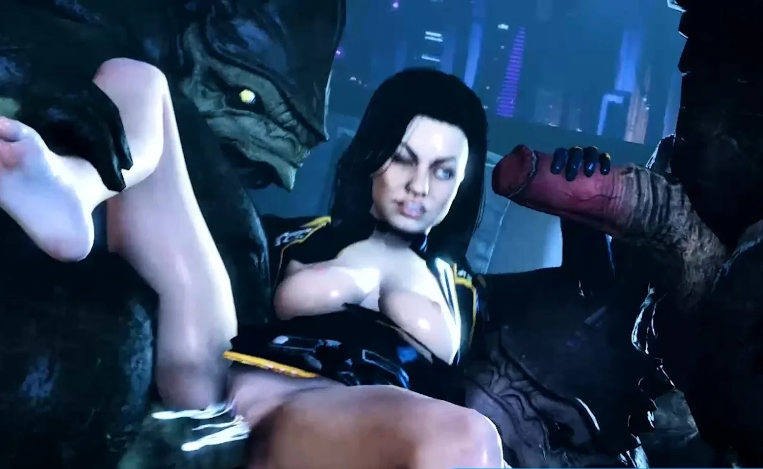 Best Collection of Popular Anime Babes Mass Effect
