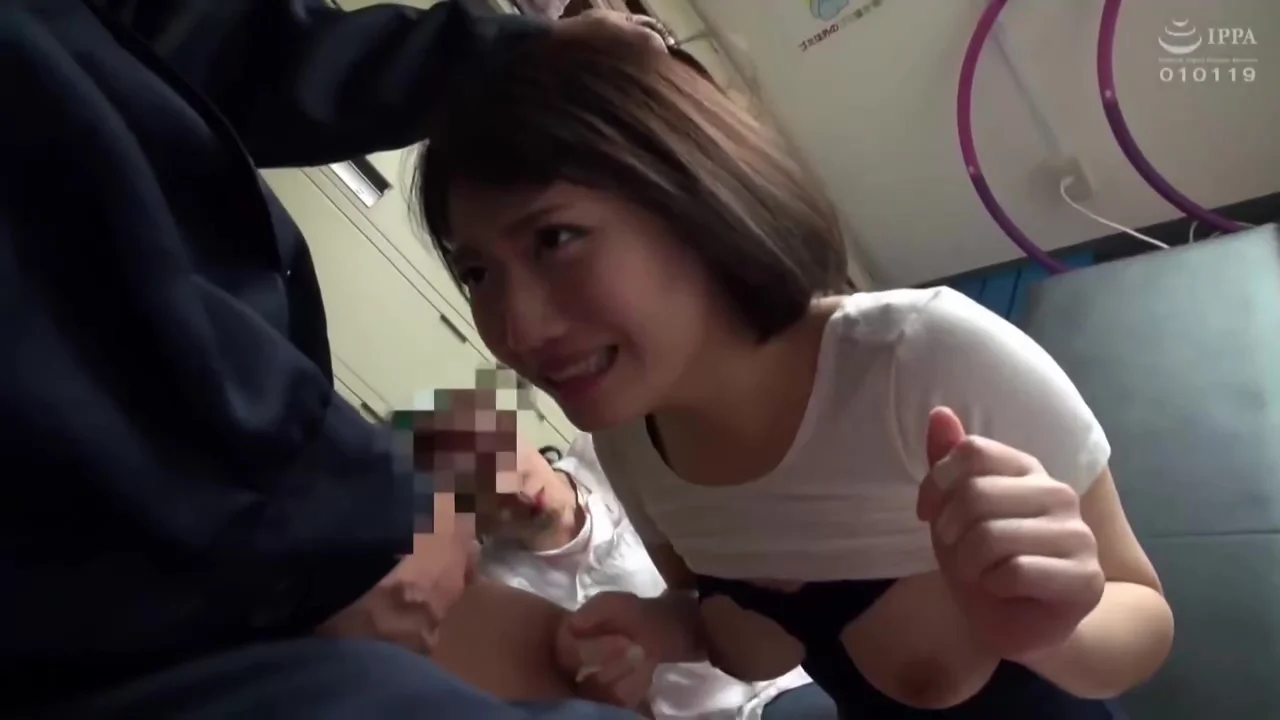 Japanese chick is getting fingerfucked in the locker room and getting nailed in a doggy position