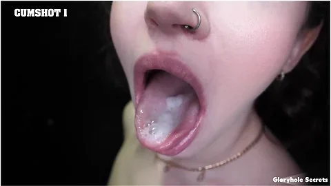 GloryholeSecrets - January Gloryhole CUMPILATION - Hot Blonde And Brunette On Their Knees Sucking Cock