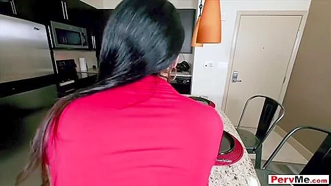 Hot Busty Stepmother Having Taboo Sex With Her Stepson