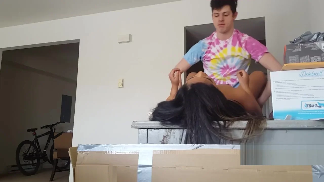 Asian teen 18+ fucked on desk
