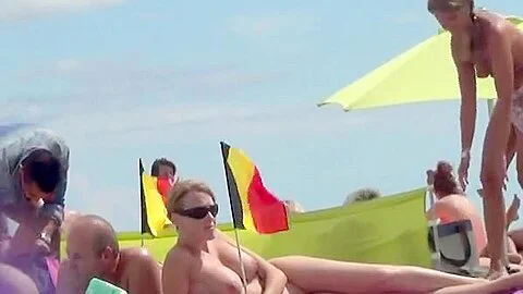 Incredible Nudist Cap Agde french 2015 Beach