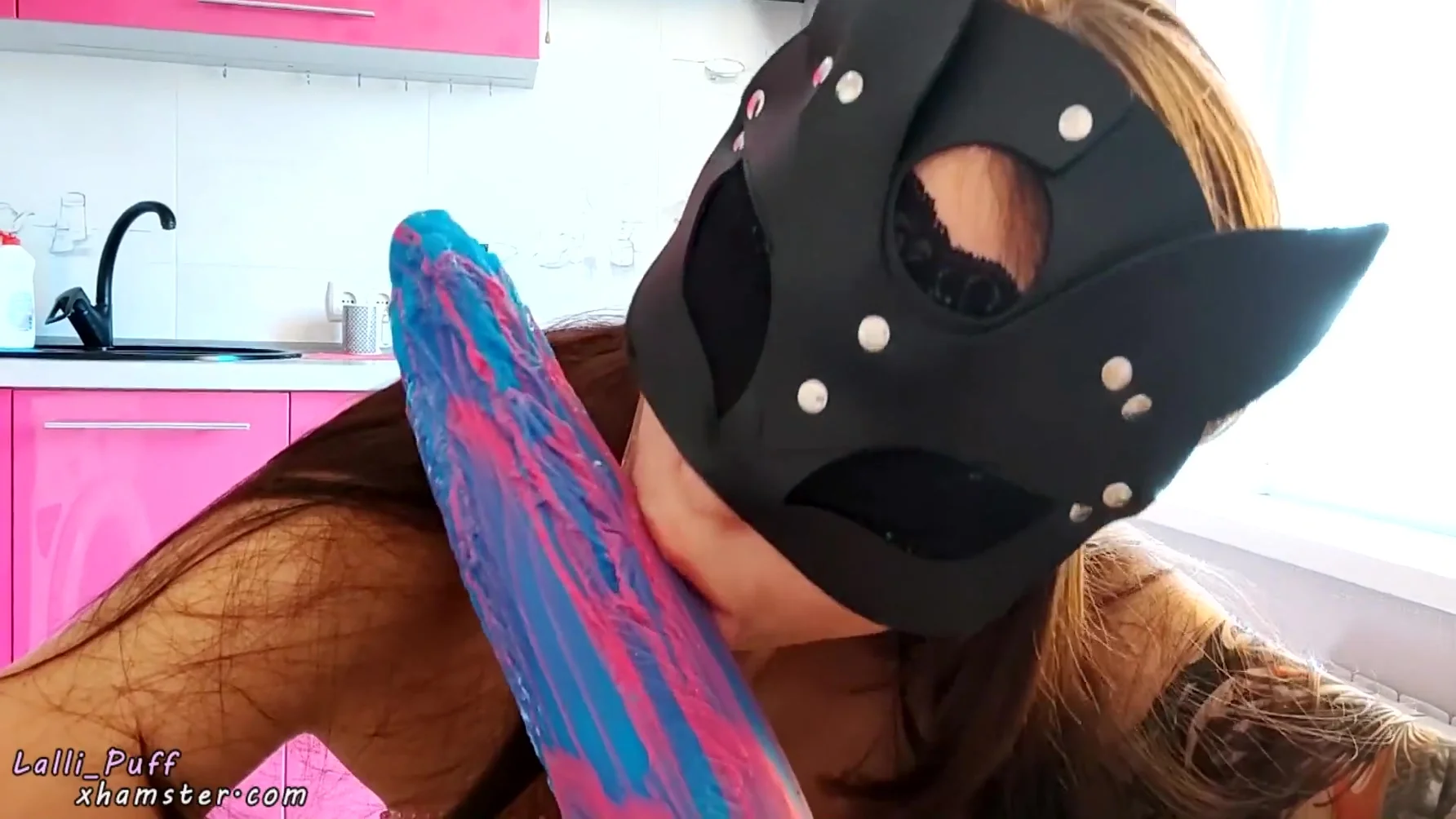 I Suck And Drool On A Huge Fantasy Dildo Amateur Lalli Puff