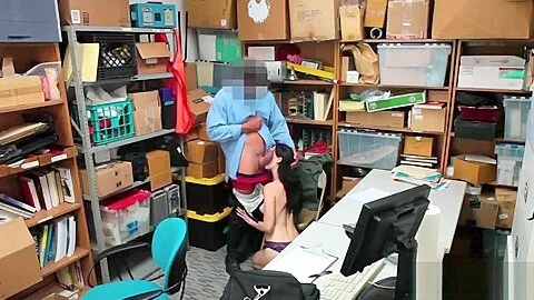 Alex Harper gets caught and fucked after shoplifting