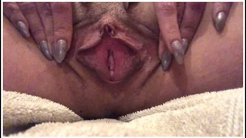 Open Wide Pussy Tease Fingering