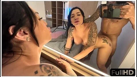 Hot Brunette Gives A Blowjob And Fucks With Her Boyfriend With A Big Dick