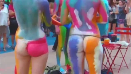 Sexy Naked Body Paint 3