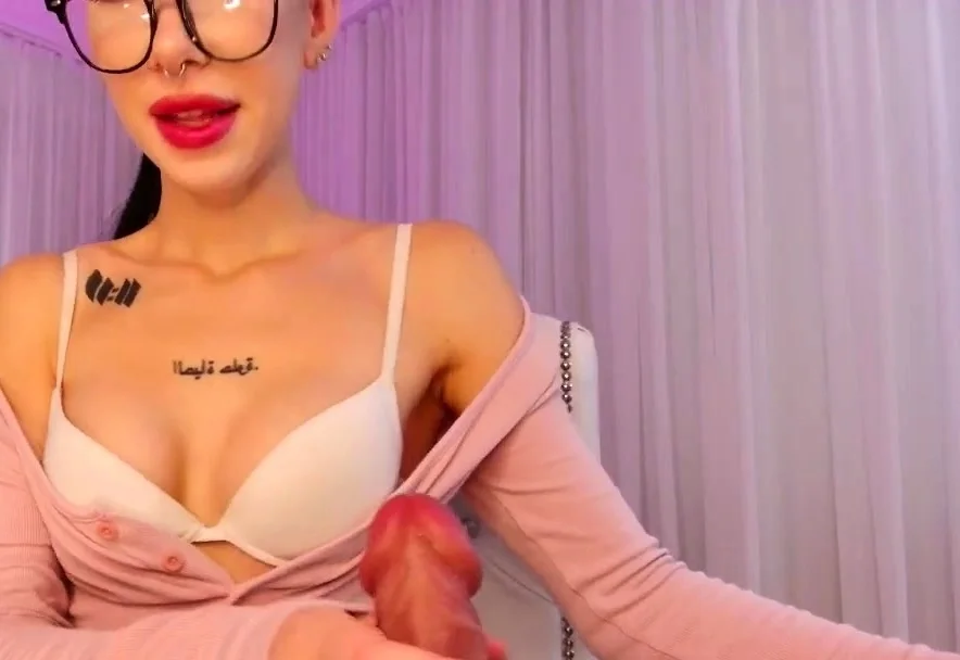 Upskirt with dildo