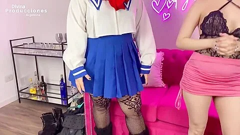 Casting Argentino - Reyna Tirana Hace Un Joi Y Pone Un Condon Con Su Boca - Ft. Divinamaruuu