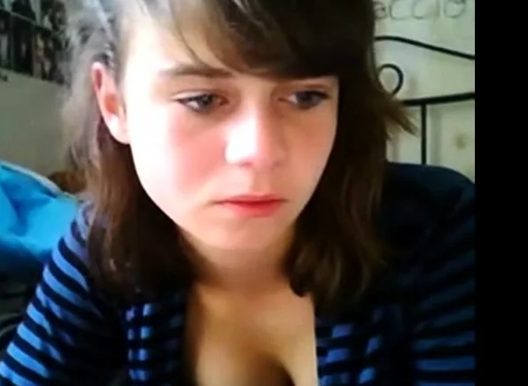 shy teen masturbates on cam