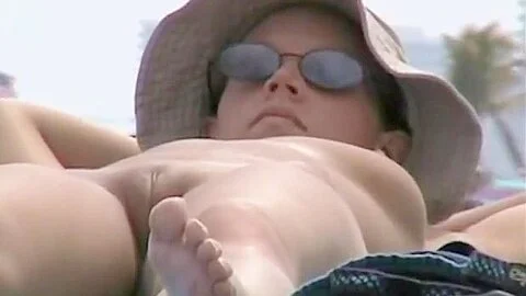 Hot forms and tight pussies voyeured on the nudist beach