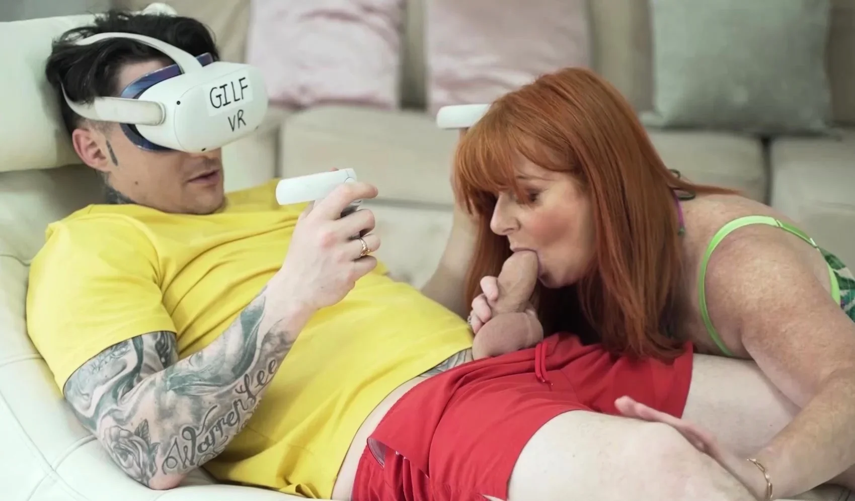 Redhead GILF Fucked VR Fantasy from GilfAF