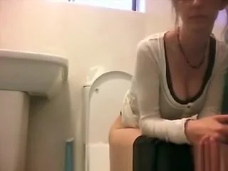 Girl in the bathroom