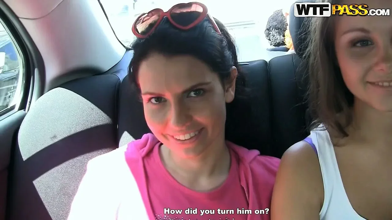 A car load of sexy people going to the site to shoot a movie