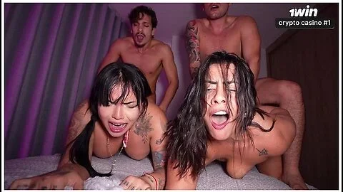 Venezuelan Women With Perfect Tits And Asses Get Turned On By Their Spanish Friends With 2 Big Cocks - Papi Rodriguez And Kylei Ellish