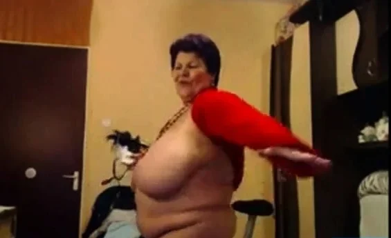 bbw granny dance