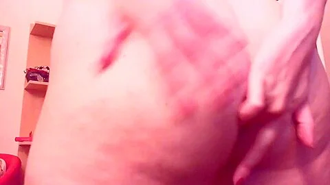 Double penetration and wet big orgasms with big rubber dildo