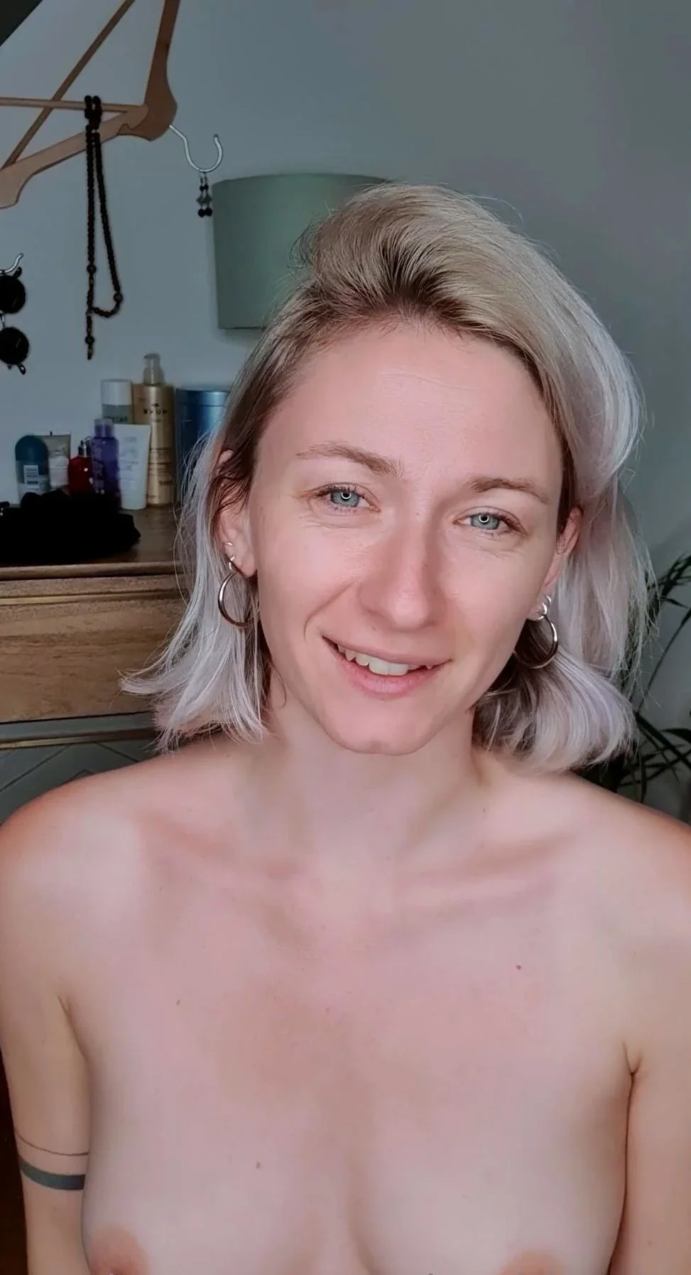 Small tit girl loves to masturbate