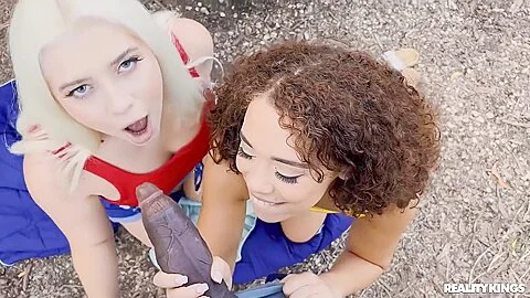 Gia Ohmy And Her Bestie Share Bbc