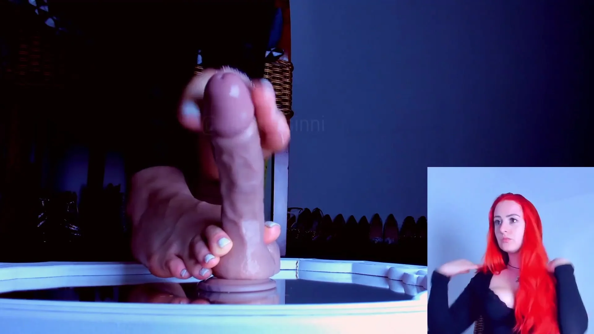 Another Foot Stream That Ended Up With Amazing Footjob
