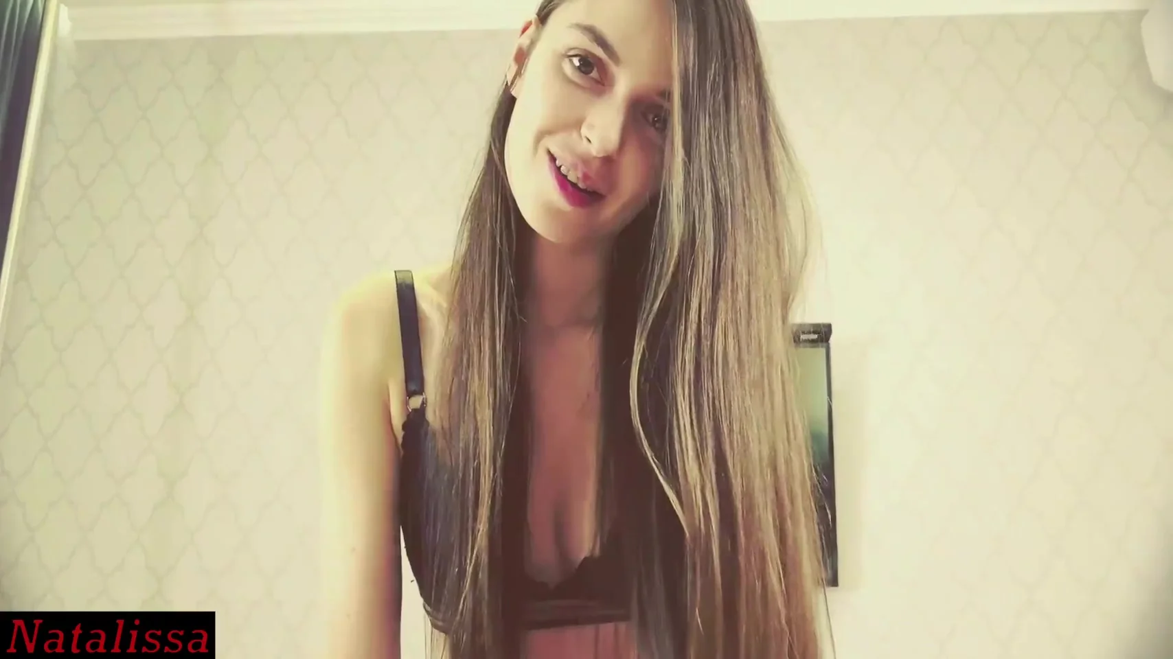 Sensual Oiled Handjob Ends Up With A Huge Cum Blast - Natalissa