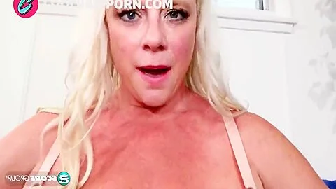 Busty Blonde Milf Is Hot