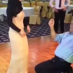 Dancing Arab Hijab Slut