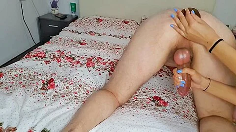 Extreme Deep Anal With Big Slink Dildo. Huge 45cm Butt Plug Destroying My Boyfriends Fat Ass