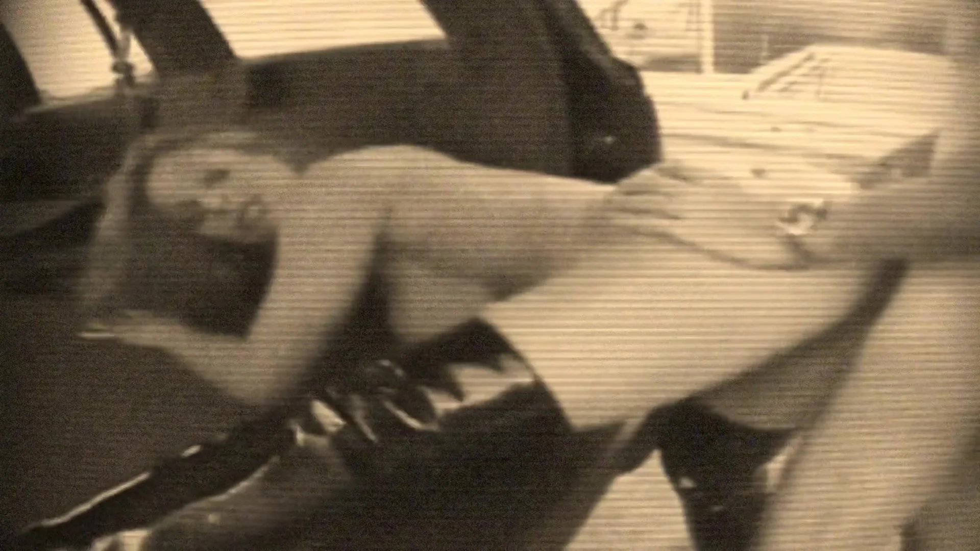 Alexandra Quinn In Vintage Car Ride